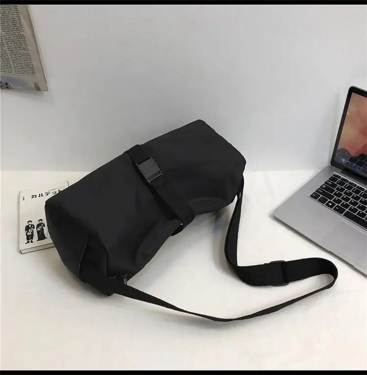 Nylon Shoulder Bag Cross Body Handbags Solid Crossbody Bag