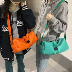 Nylon Shoulder Bag Cross Body Handbags Solid Crossbody Bag