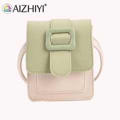 Casual PU Leather Crossbody Bag Mini Shoulder Bag for Women