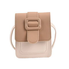Casual PU Leather Crossbody Bag Mini Shoulder Bag for Women