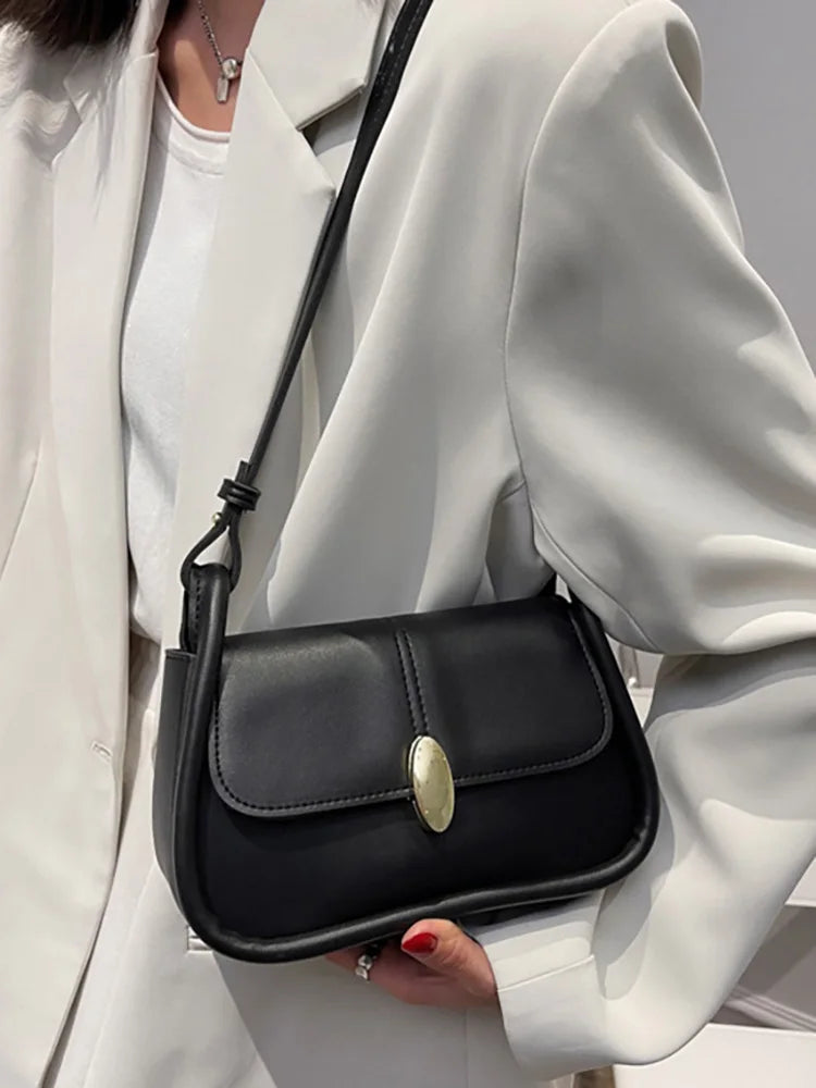 Flap Women's Crossbody Bag Pu Leather Handbag
