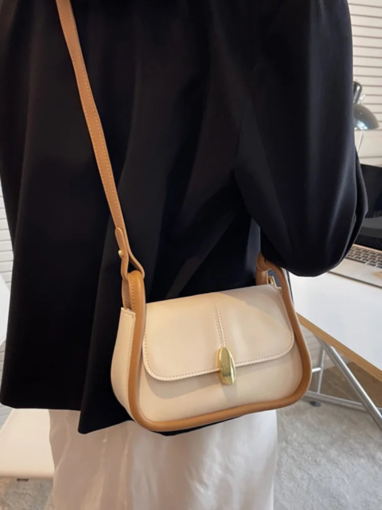 Flap Women's Crossbody Bag Pu Leather Handbag