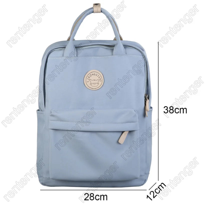 Student Female Backpack Waterproof Women School Bag Lady Laptop Book