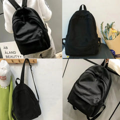 Canvas Backpack Large Capacity Travel Backpacks Unisex School Bag
