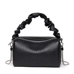 Cow Leather Chain Women Shoulder Crossbody Bags Ladies Tote Sac Handbags