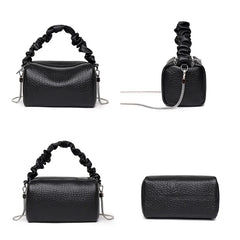 Cow Leather Chain Women Shoulder Crossbody Bags Ladies Tote Sac Handbags