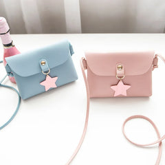 One Shoulder Bag Women's Handbag with Pentagon Star Pendant