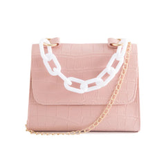 Crocodile Pattern Female Handbag Small Square Bag for Women