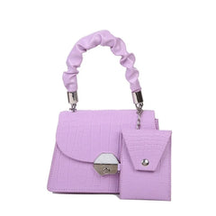 Crocodile Pattern Women Shoulder Bag Chain Handbag Female Travel Tote