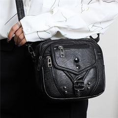 Crossbody Shoulder Bag Women Handbags PU Leather Purses Vintage Messenger Bags