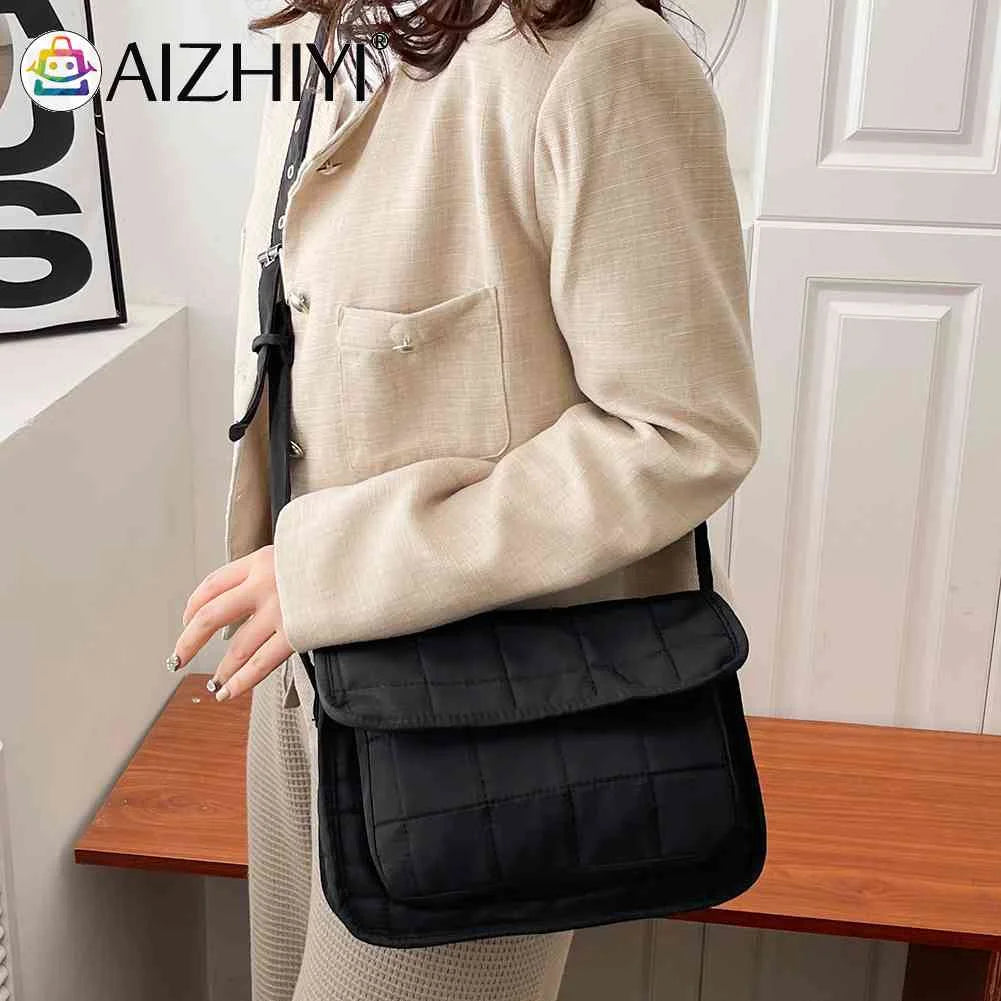 Embroidered Rhombus Crossbody Bag Women Handbags