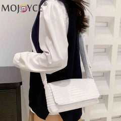 Casual Crossbody Bag for Women - Soft Cloth Messenger Bag