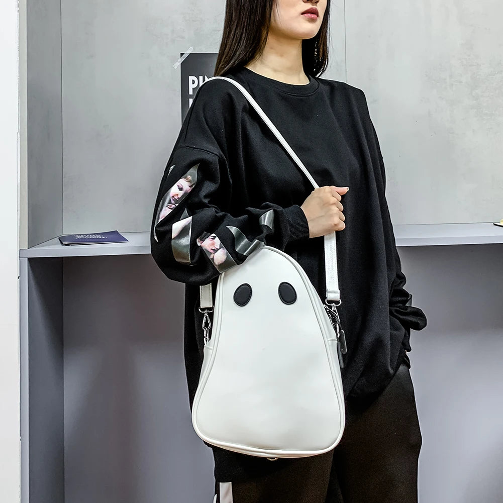 Fun Devil Ghost Crossbody Bag Small Zipper Travel for Women