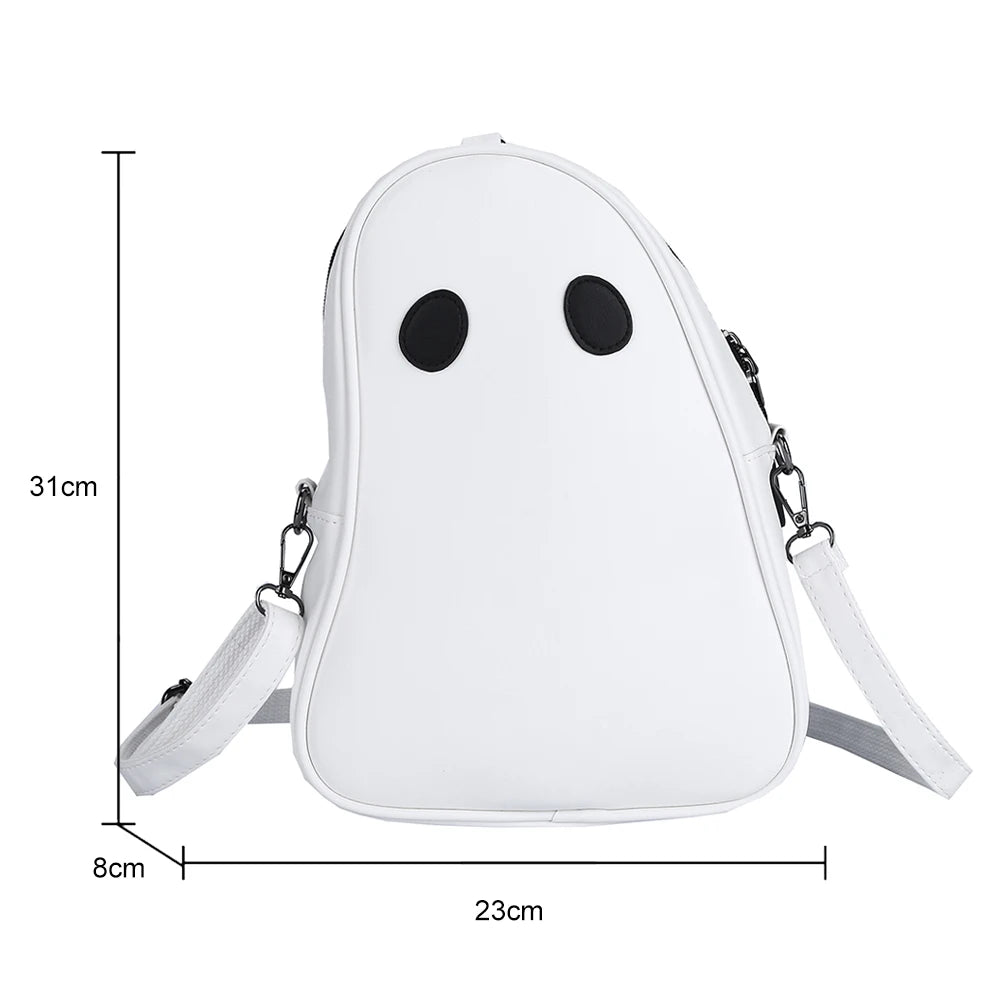 Fun Devil Ghost Crossbody Bag Small Zipper Travel for Women