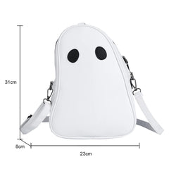 Fun Devil Ghost Crossbody Bag Small Zipper Travel for Women