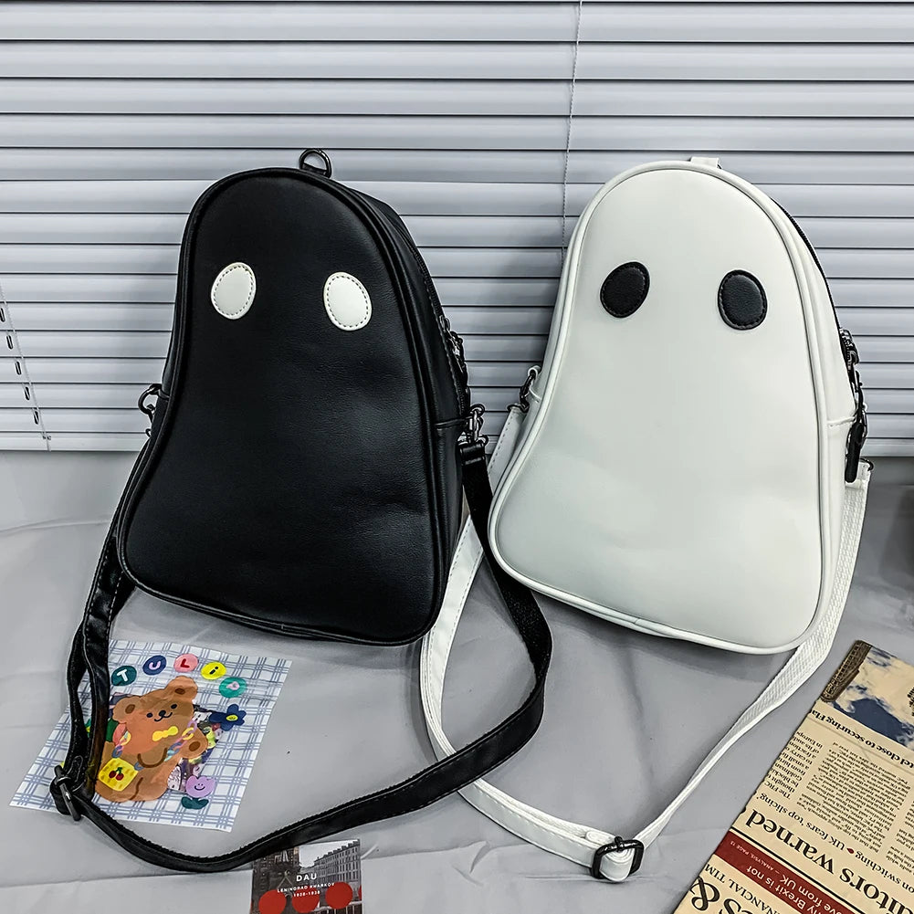 Fun Devil Ghost Crossbody Bag Small Zipper Travel for Women