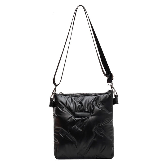 Quilted Cotton Crossbody Bag Shoulder Handbag