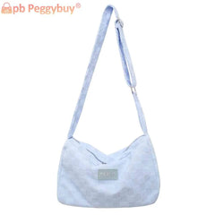 Plaid Crossbody Bag for Women Zipper Handbag Travel Purse