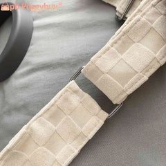 Plaid Crossbody Bag for Women Zipper Handbag Travel Purse