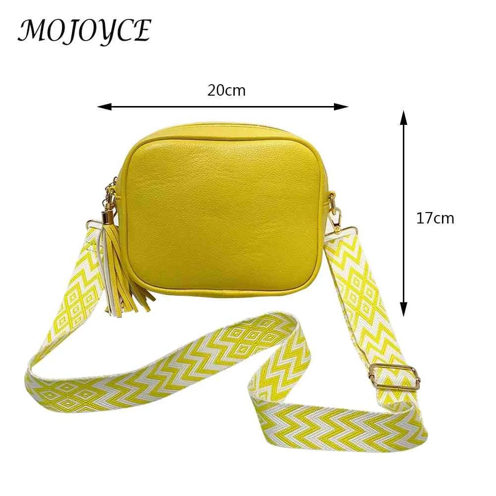 Tassel Crossbody Bags PU Leather Ladies Purses