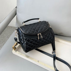 Women's Crossbody Bucket Bag Soft PU Leather Handbag