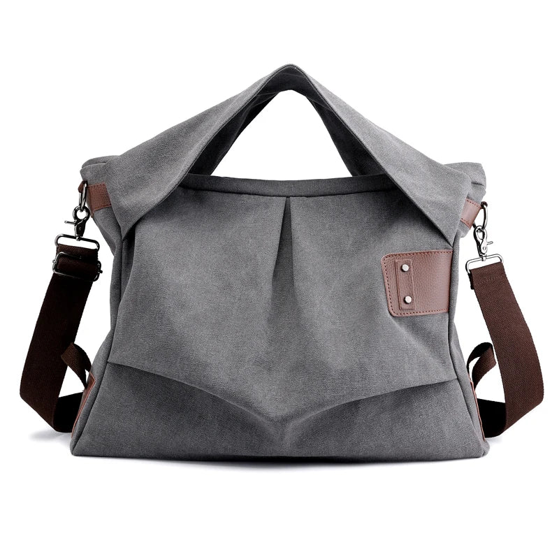 Canvas Crossbody Bag Large Capacity Women Handbag Shoulder Bags