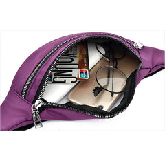 Waterproof Oxford Crossbody Chest Bag Women Waist Bag