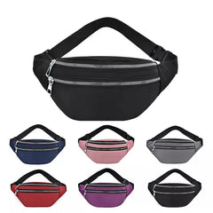 Waterproof Oxford Crossbody Chest Bag Women Waist Bag