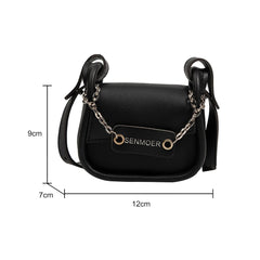Casual Leather Crossbody Handbag for Travel and Business