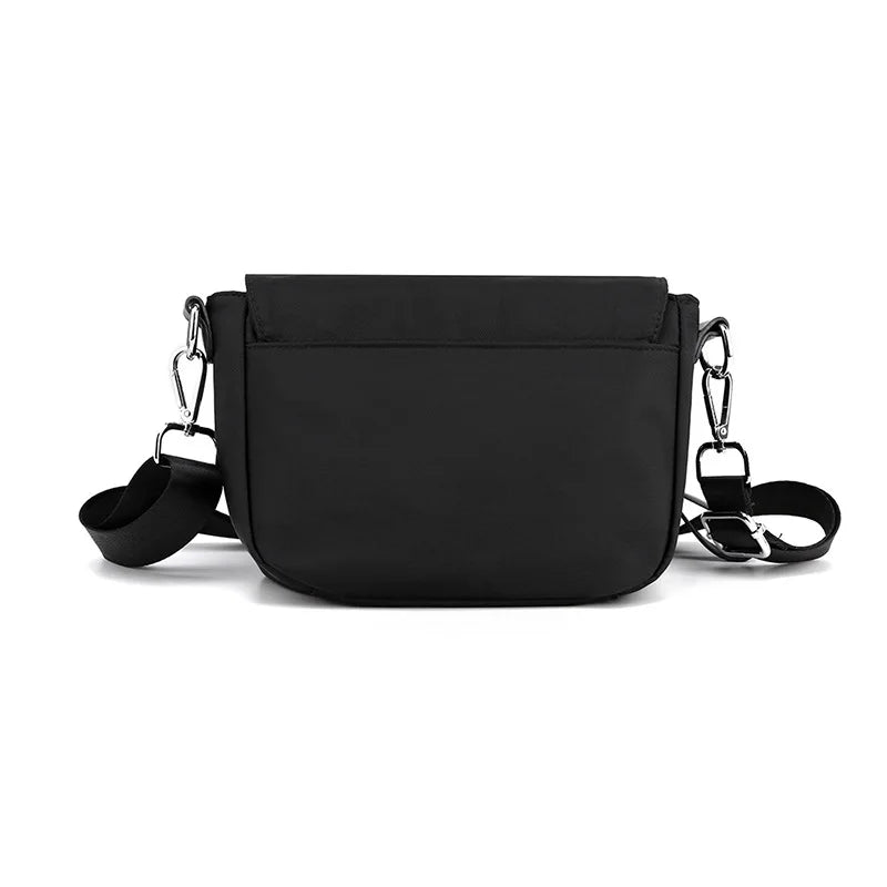 Nylon Shoulder Bag Top Handle Crossbody Messenger Purse for Women