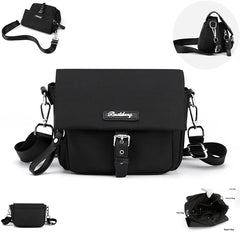 Nylon Shoulder Bag Top Handle Crossbody Messenger Purse for Women