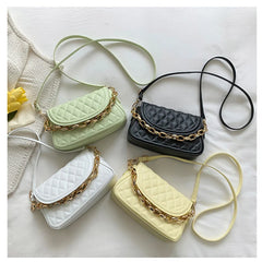 Crossbody PU Leather Shoulder Bags Women Flap Messenger Handbag Clutch