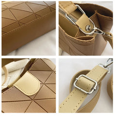 Crossbody Shoulder Bags for Women PU Leather Purse Solid Flap Handbag