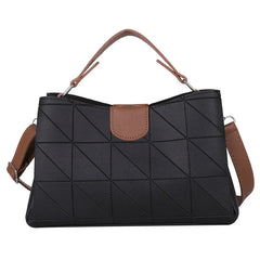 Crossbody Shoulder Bags for Women PU Leather Purse Solid Flap Handbag