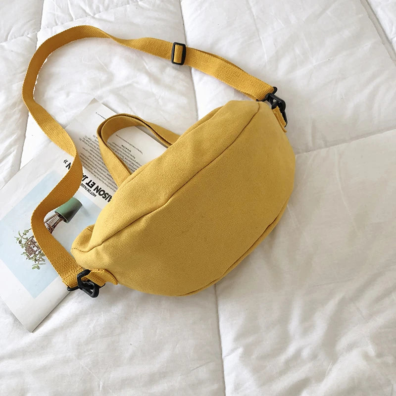Canvas Shoulder Bag Small Handbag Crossbody Mobile Phone Handbag