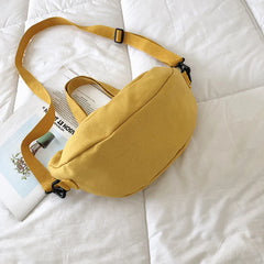 Canvas Shoulder Bag Small Handbag Crossbody Mobile Phone Handbag