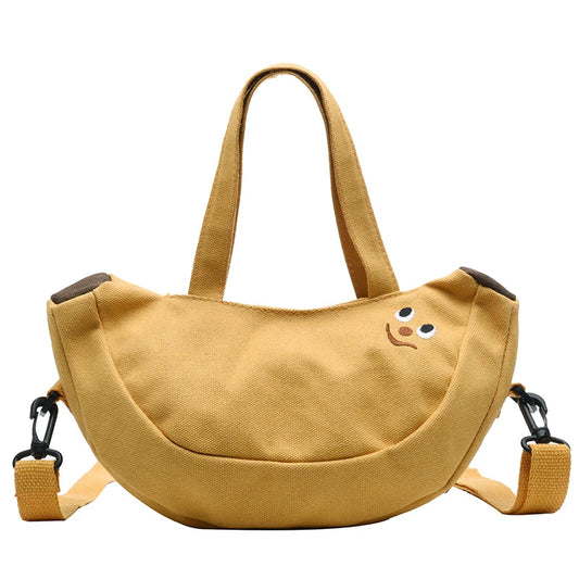 Canvas Shoulder Bag Small Handbag Crossbody Mobile Phone Handbag