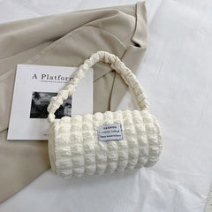 Canvas Shoulder Bag for Women Casual Handbag Small Tote Bag