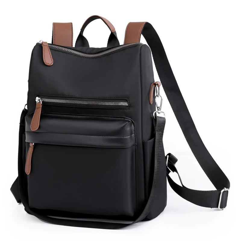 Waterproof Oxford School Bags for Teenage Girls Casual Ladies Shoulder Bags