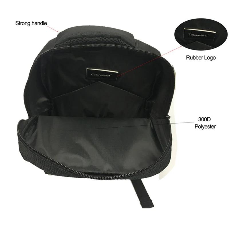 Cat School Bags Toddler Baby Kindergarten Backpack for Girls Boys Denim School