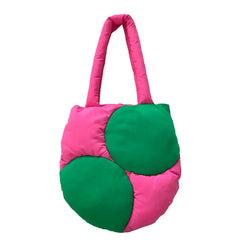 Women Shoulder Bag Large Casual Tote Retro Quilted Handbags