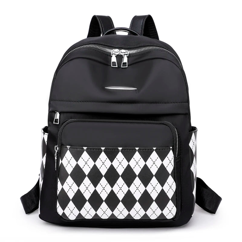 Women's Large Capacity Anti Theft Backpack High Waterproof Oxford Bagpack