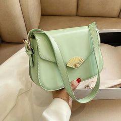 Women's Crossbody Bag Lady Flap Messenger Small Square Bag