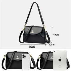 Women's High Top Shoulder Bag Crossbody Messenger Handbag