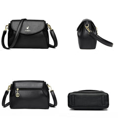 Women's High Top Shoulder Bag Crossbody Messenger Handbag