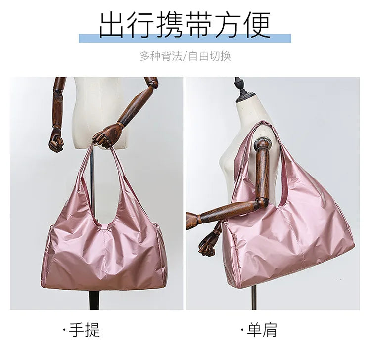 Large Capacity Yoga Gym Duffle Bag Waterproof Travel Tote Bolso for Women