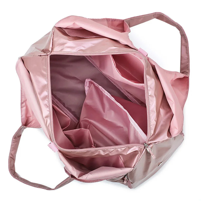Large Capacity Yoga Gym Duffle Bag Waterproof Travel Tote Bolso for Women