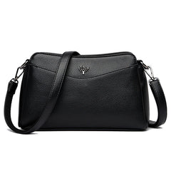 Leather Crossbody Shoulder Bags for Women - Ladies Handbag