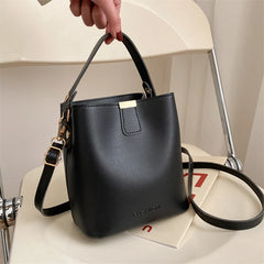 Casual Ladies Tote Bucket Shoulder Bag Crossbody Messenger Bag