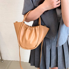 Shoulder Bag for Women Pu Leather Bucket Summer Crossbody Women's Bags